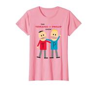 South Park Terrance and Phillip Camiseta, Mujer, Rosado, M