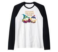 South Park The Stick of Truth Videojuego Cartman Kyle Retro Camiseta Manga Raglan