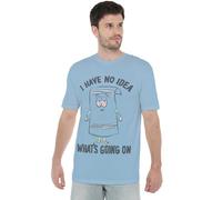 South Park The Towelie Unisex Adult T Shirt Camiseta, Azul Claro, S