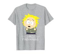 South Park Tweek Tweak Too Much Pressure Camiseta, Hombre, Gris Jaspeado, M