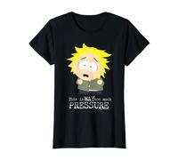 South Park Tweek Tweak Too Much Pressure Camiseta, Mujer, Negro, M