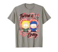 South Park Valentine's Day Tw raig Graffiti Heart Camiseta