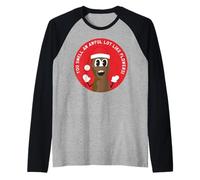 South Park Xmas Mr Hankey Santa Navidad Huele LOL Clásico Camiseta Manga Raglan