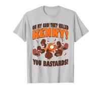 South Park You Killed Kenny Thanksgiving Camiseta, Hombre, Plata, L