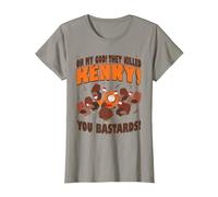 South Park You Killed Kenny Thanksgiving Camiseta, Mujer, Pizarra, M