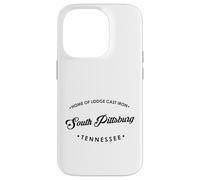 South Pittsburg TN Lodge Hierro Fundido para Hombres y Mujeres Carcasa para iPhone 14 Pro
