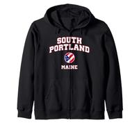 South Portland Maine (ME) Sudadera con Capucha