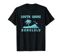 South Shore Diamondhead Palmera Honolulu Camiseta