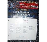 South-Western Federal Taxation 2016 Edition Corporations, Partnerships, Estates and Trusts