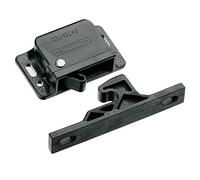 Southco C3-803 Series - Pestillo de plástico pasivado con muelle azul, 13 N pullup, color negro, pack of 10, 10