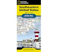 Southeastern USA Guide Map (National Geographic Guide Map)