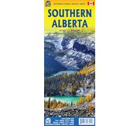 Southern Alberta / BC: ITM Travel Reference Map 1:850000