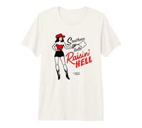 Southern Belle Raisin' Hell - Trajes de Vaquera para Fiesta Camiseta Premium