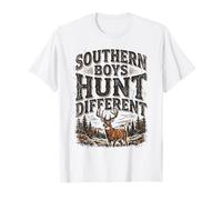 Southern Boys Hunt Different Vintage Hunting Whitetail Camiseta