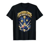 Southern Cross Vintage Australia Camisa Australiana Camiseta gráfica económica