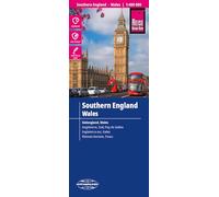 Southern England and Wales Map: 1:400,000 scale (World Mapping Project)