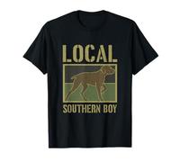 Southern Local Boy Pointer Perro de Caza Vintage Country Pride Camiseta