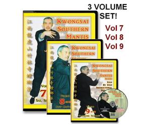 Southern Praying Mantis Kung Fu DVD Set: Volumes Seven, Eight, Nine