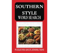 Southern Style Food Word Search Puzzle Book: Word Searches with Easy to Read Print about Southern Style Food |6x9 inches |110 pages | 50+ Puzzles | Great Gift, Great Idea for cooking