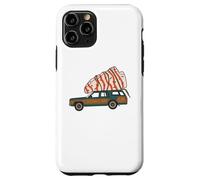 Southern Thanksgiving Station Wagon Turkey Retro Funny tee Carcasa para iPhone 11 Pro