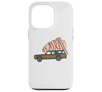 Southern Thanksgiving Station Wagon Turkey Retro Funny tee Carcasa para iPhone 13 Pro
