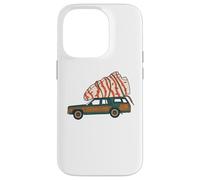 Southern Thanksgiving Station Wagon Turkey Retro Funny tee Carcasa para iPhone 14 Pro