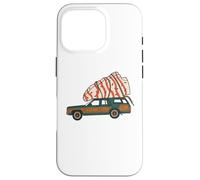 Southern Thanksgiving Station Wagon Turkey Retro Funny tee Carcasa para iPhone 16 Pro