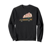 Southern Thanksgiving Station Wagon Turkey Retro Funny tee Sudadera