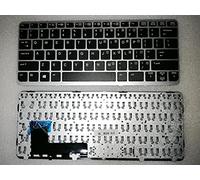 SOUTHERNINTL Nuevo repalcement para HP Elitebook 820 G1 G2 825 G1 G2 720 G1 G2 725 G1 G2 US teclado plateado 735503-001 776451-001 (sin punto de ratón sin retroiluminación)
