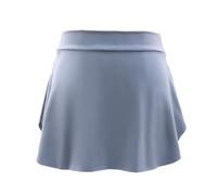 SOUTHJIELING Falda de Ballet Cruzada para Mujer Negra de Poliéster Falda de Baile con Cintura Elástica Falda de Gimnasia de Ballet Falda de Ballet Profesional