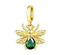 SOUTHPLUS Charms Colgante Mujer Abalorios para Pulseras, Amor Anillos, Infinito, Luna, Colgante de Joyería,Collar, Regalo Mujer Madre, Eenamorados, Plata de Ley 925 (Mortero Verde)