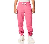 Southpole 1570 Basic Active Fleece Jogger Sweatpants Pantalón Deportivo de Forro Polar para Hombre, Rosado Oscuro, Medium