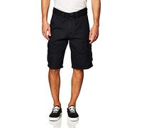 Southpole Men's All-Season Belted Ripstop Basic Cargo Short, Navy/New, 30