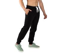 Southpole 1570 Basic Active-Pantalones Deportivos de Forro Polar, Negro (A), Small para Hombre