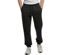 Southpole Pantalones Deportivos para Hombres, Negro, M