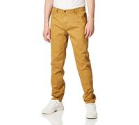 Southpole - Pantalones Vaqueros Ajustados de Sarga para Hombre, elásticos, básicos, de Color, Tabaco, 34W x 32L