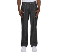 Southpole Sp216-southpole Spray Logo Denim Jeans, Raw Black, 30 Hombres