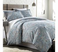 SouthShore FINE LINENS Pure Melody Collection - Premium Quality, Soft, Wrinkle, Fade, & Stain Resistant, Easy Care, Oversized Duvet Cover Set, Full /