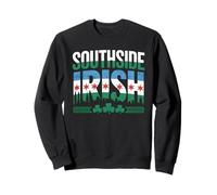 Southside Irish Irlanda Chicago Bandera Midwest Illinois Pride Sudadera