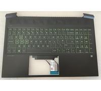 SouthTech Reposamanos para teclado HP Pavilion Gaming 16-A 16T-A M09282-031 M02039-031