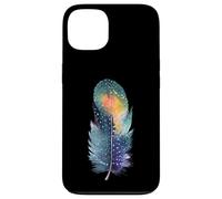 Southwest Native American Indian Paint Art Pluma Colorida Carcasa para iPhone 13