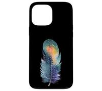 Southwest Native American Indian Paint Art Pluma Colorida Carcasa para iPhone 13 Pro MAX