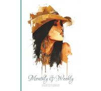 Southwestern Cowgirl Undated Monthly & Weekly Planner | Country Western Style: 12 Months, Unnumbered Planning for a Year, 5 Weeks Per Month, To Do ... Boards, Includes Calendar Dates for 2 Years