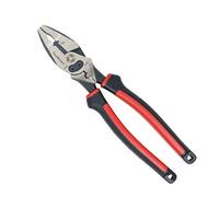 Southwire Tools & Equipment SCP9TPCB - Alicates de corte lateral (22,8 cm, 12 AWG SOL, extractor de cinta de pescado, crimpadora, tijeras 6-32 y 8-32 tornillos, llave inglesa, agarre