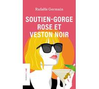 Soutien-gorge rose et veston noir