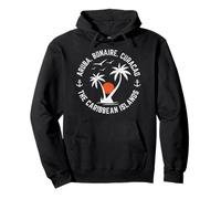 Souvenir Aruba Bonaire Curazao Islas del Caribe Vacaciones Sudadera con Capucha