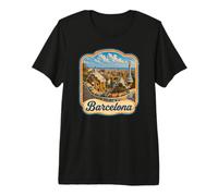 Souvenir/Barcelona de Barcelona Camiseta Premium