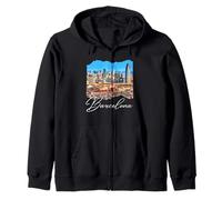 Souvenir/Barcelona de Barcelona Sudadera con Capucha