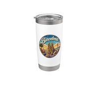 Souvenir/Barcelona de Barcelona Vaso térmico de acero inoxidable de doble pared