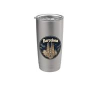 Souvenir/Barcelona de Barcelona Vaso térmico de acero inoxidable de doble pared